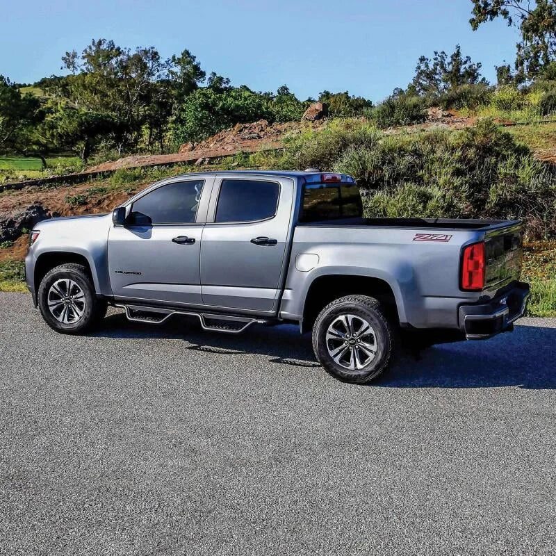 Westin 15-22 Chevrolet Colorado / GMC Canyon Crew Cab Outlaw Nerf Step Bars - Additional View 5