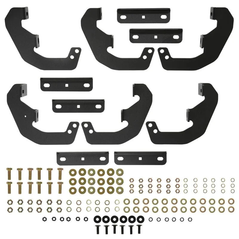 Westin 15-22 Ford F-150 SuperCrew / 17-22 F-250/350 Crew Cab Outlaw Nerf Step Bars - Additional View 9
