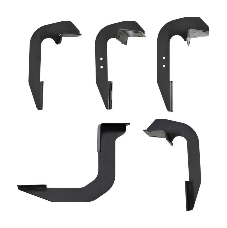 Westin 15-22 Ford Transit Van 150/250/350 (46in. DS & 97in. Pass Side) Running Board Mount Kit - Blk - Side View