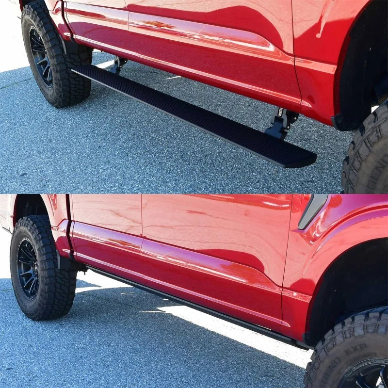 Westin 15-23 Ford F-150 SuperCrew / 17-23 F-250/350 CrewCab Pro-e Running Boards - Tex. Blk - Additional View 5