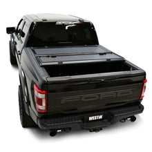 Load image into Gallery viewer, Westin 15-24 Ford F-150 5ft. 7in. Bed Hard Tri-Fold Tonneau Cover - Black - Additional View 11