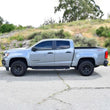 Load image into Gallery viewer, Westin 15-24 GMC Canyon Crew Cab Outlaw Running Boards - Installation View