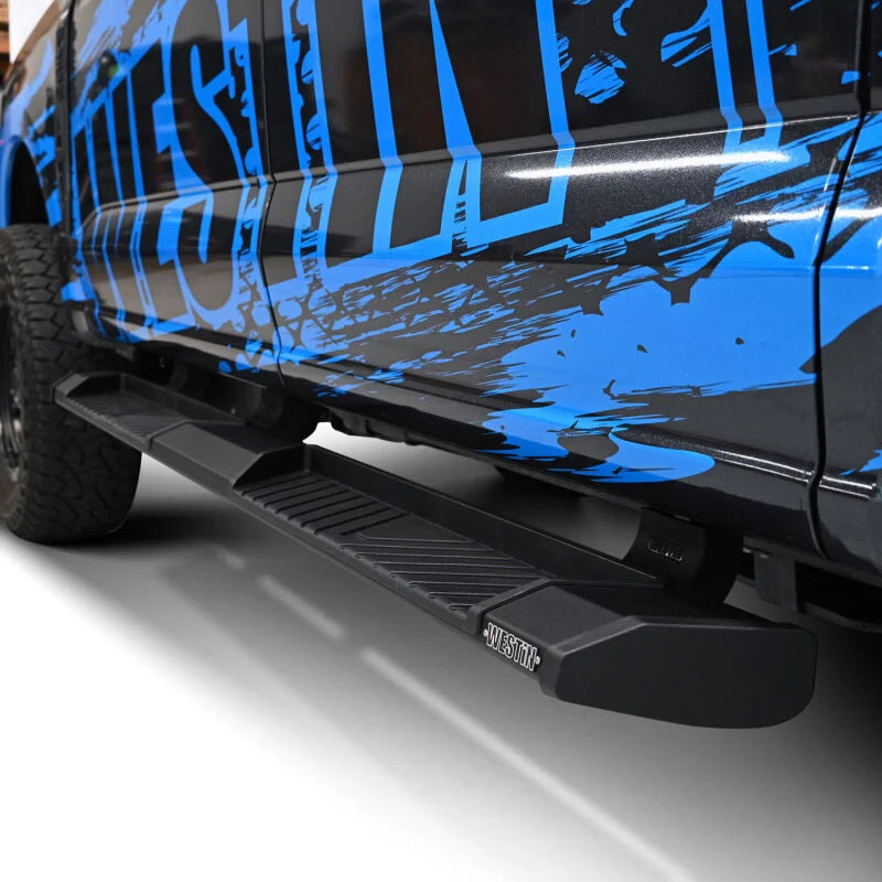 Westin 15-25 Ford F-150 SuperCrew / 17-25 F-250/350 CC AT6 Running Boards - Black - Additional View 6