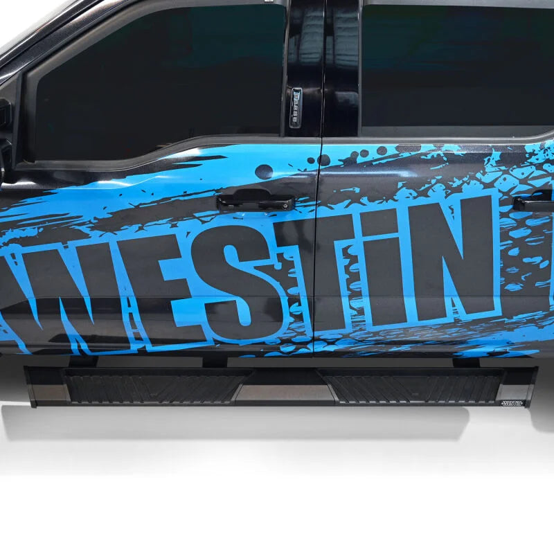 Westin 15-25 Ford F-150 SuperCrew / 17-25 F-250/350 CC AT6 Running Boards - Black - Additional View 7