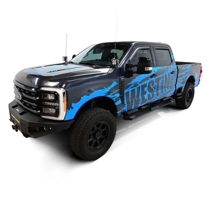 Westin 15-25 Ford F-150 SuperCrew / 17-25 F-250/350 CC AT6 Running Boards - Black - Additional View 9