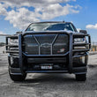 Load image into Gallery viewer, Westin 16-18 Chevrolet Silverado 1500 HDX Modular Grille Guard - Black - Side View