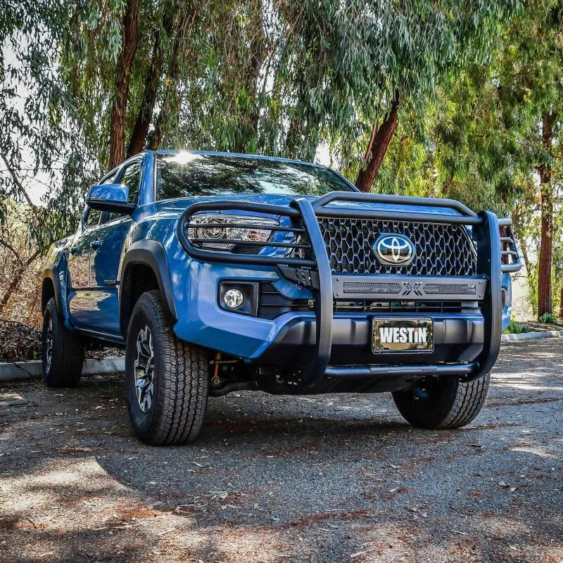 Westin 16-21 Toyota Tacoma Sportsman X Grille Guard - Tex. Blk - Additional View 6