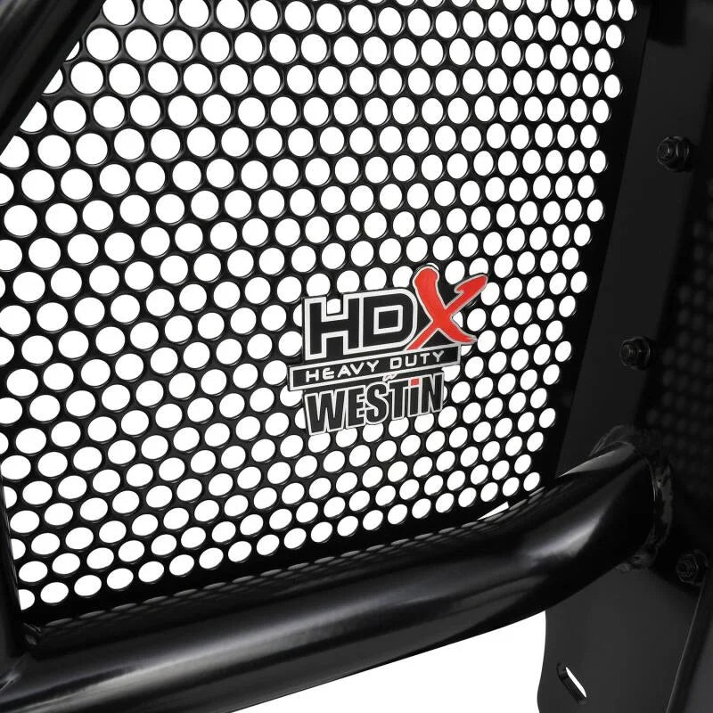 Westin 16-22 Toyota Tacoma HDX Modular Grille Guard - Black - Back View