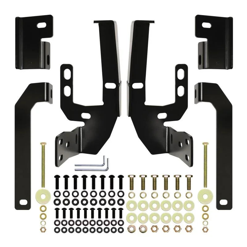 Westin 16-22 Toyota Tacoma HDX Modular Grille Guard - Black - Installation View