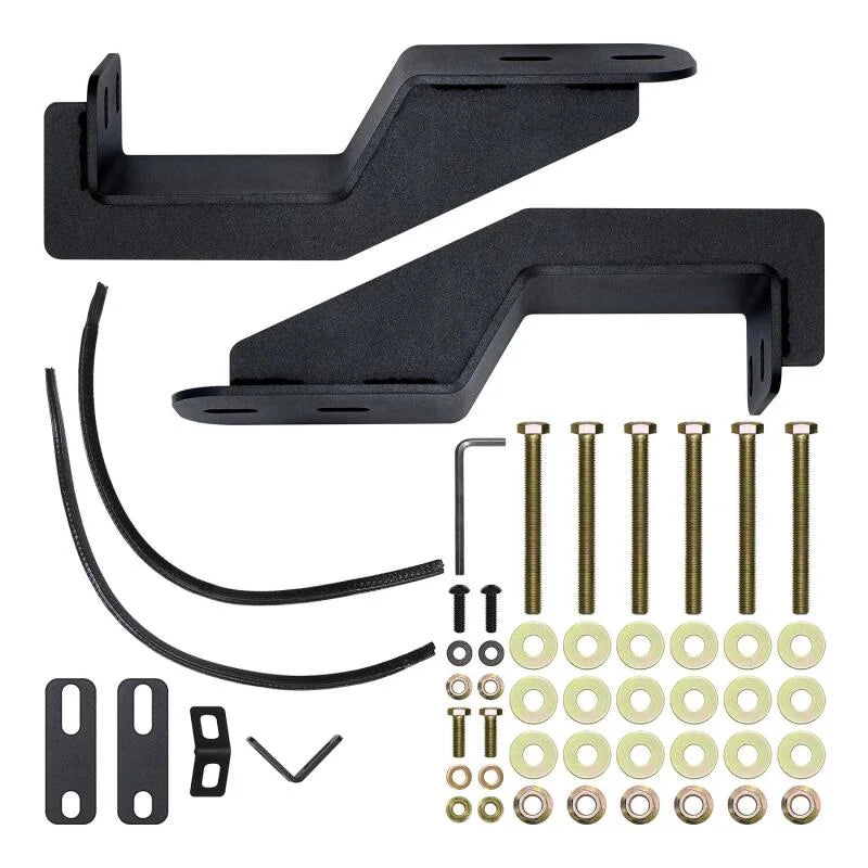 Westin 16-23 Toyota Tacoma Pro-Series Mid Width Front Bumper - Textured Black - Additional View 7