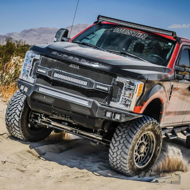Westin 17-19 Ford F-250/350 Pro-Mod Front Bumper - Side View