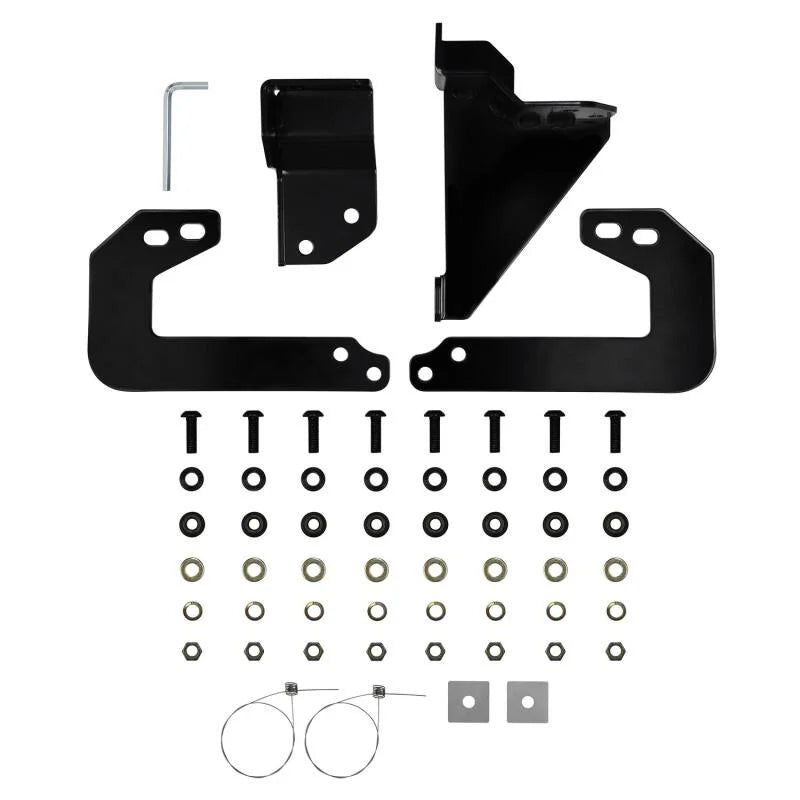 Westin 17-19 Ford F-250/350 w/ Front Camera HDX Grille Guard - Black - Installation View