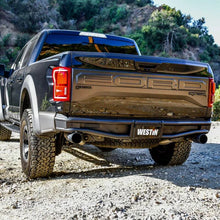 Load image into Gallery viewer, Westin 17-20 Ford F-150 Raptor Outlaw Rear Bumper - Tex. Blk - Back View