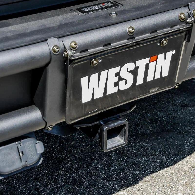 Westin 17-20 Ford F-150 Raptor Outlaw Rear Bumper - Tex. Blk - Additional View 5