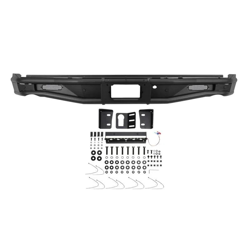 Westin 17-20 Ford F-150 Raptor Outlaw Rear Bumper - Tex. Blk - Additional View 8