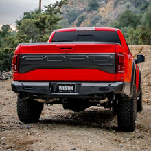 Load image into Gallery viewer, Westin 17-20 Ford F-150 Raptor Pro-Series Rear Bumper - Textured Black - Back View