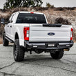 Load image into Gallery viewer, Westin 17-20 Ford F-250/350 Pro-Series Rear Bumper - Textured Black - Back View