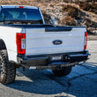 Load image into Gallery viewer, Westin 17-21 Ford F-250/350 HDX Bandit Rear Bumper - Black - Installation View