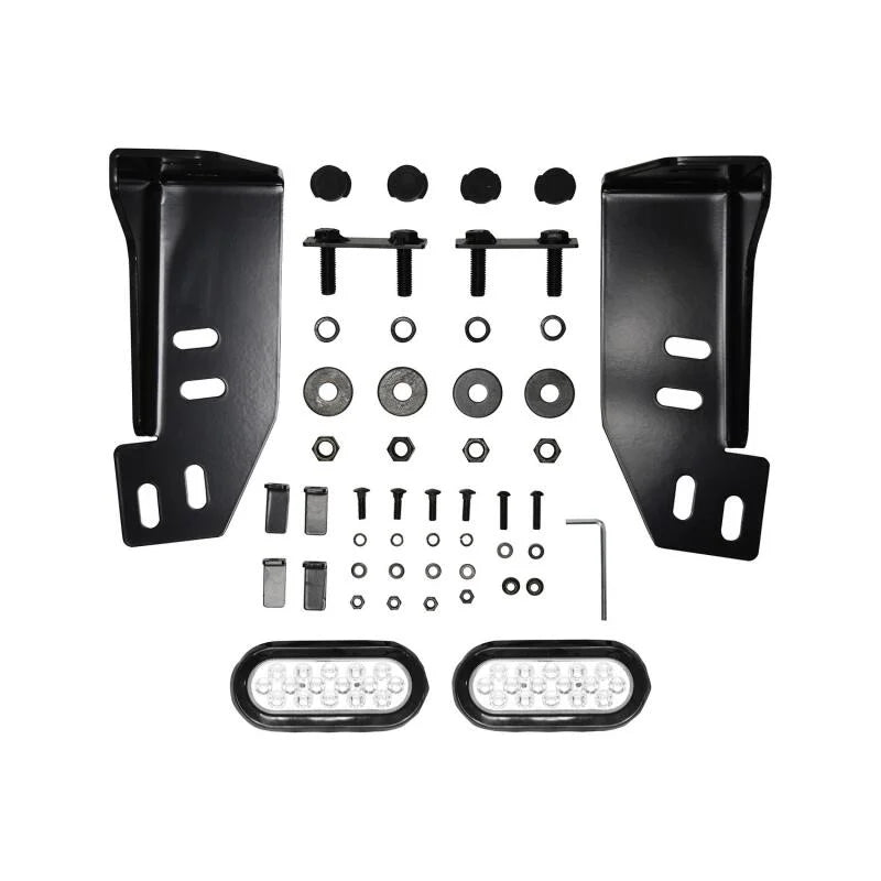 Westin 17-21 Ford F-250/350 HDX Bandit Rear Bumper - Black - Additional View 6