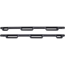Load image into Gallery viewer, Westin 17-22 Ford F-250/350 Crew Cab 6.75ft Bed HDX Drop W2W Nerf Step Bars - Tex. Blk - Back View