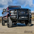 Load image into Gallery viewer, Westin 17-22 Ford F-250/350 HDX Modular Grille Guard - Black - Side View