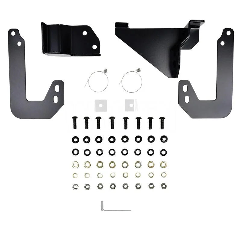 Westin 17-22 Ford F-250/350 HDX Modular Grille Guard - Black - Back View