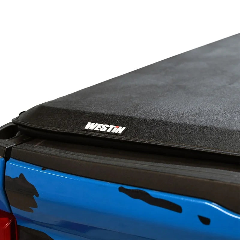 Westin 17-24 Ford F-250/350 Super Duty 6.75ft. Bed Soft Roll Tonneau Cover - Black - Additional View 7