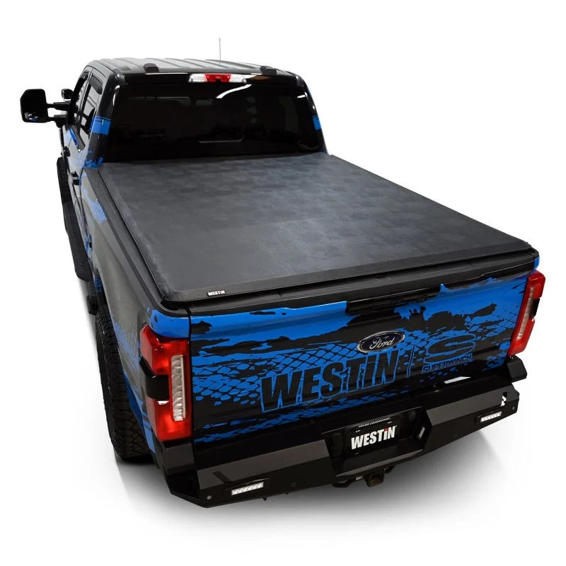 Westin 17-24 Ford F-250/350 Super Duty 6.75ft. Bed Soft Roll Tonneau Cover - Black - Additional View 15