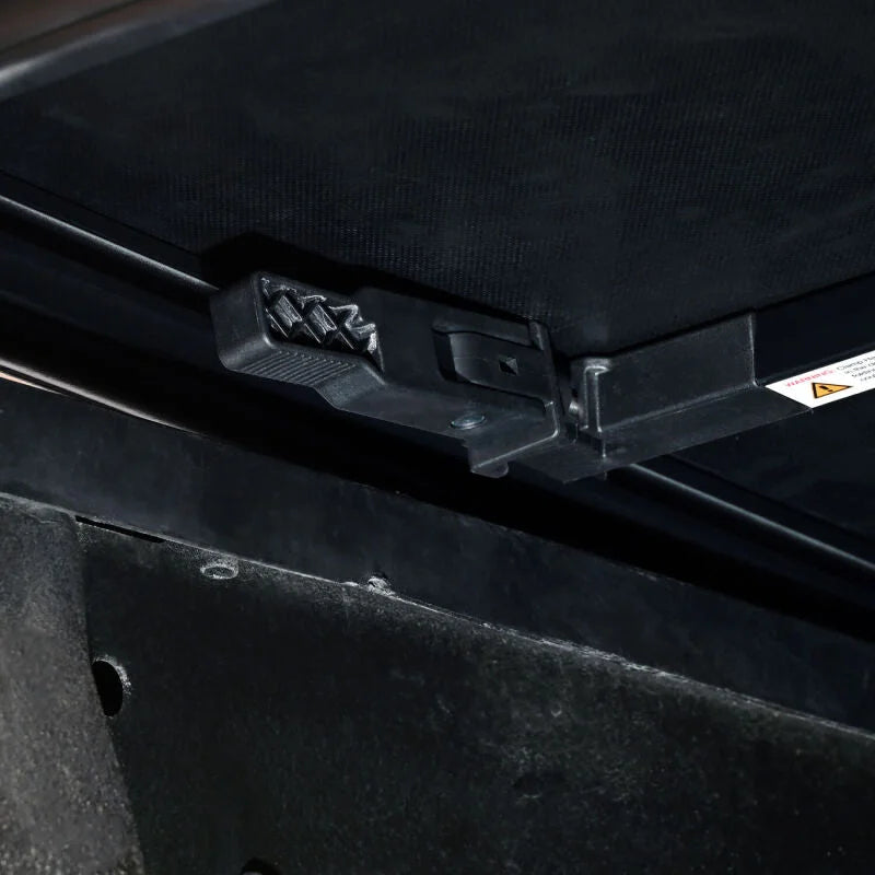 Westin 17-24 Ford F-250/350 Super Duty 6.75ft. Bed Soft Tri-Fold Tonneau Cover - Black - Additional View 8