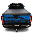 Load image into Gallery viewer, Westin 17-24 Ford F-250/350 Super Duty 6.75ft. Bed Soft Tri-Fold Tonneau Cover - Black - Additional View 13