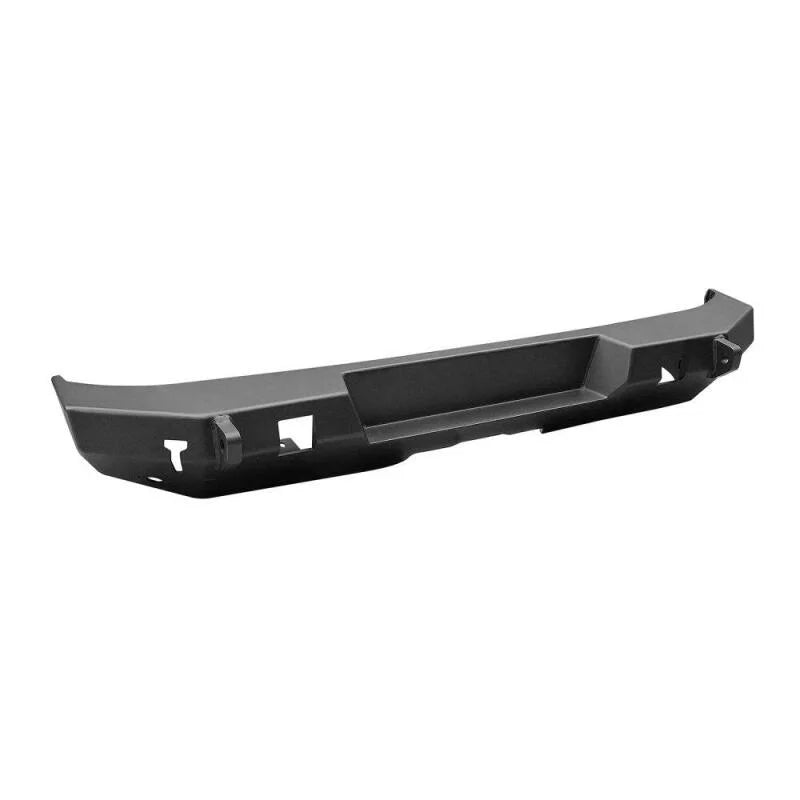 Westin 18-19 Jeep Wrangler JL Rear Bumper - Textured Black - Installation View