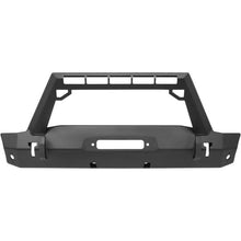 Load image into Gallery viewer, Westin 18-19 Jeep Wrangler JL Stubby Front Bumper - Textured Black - Main Product View