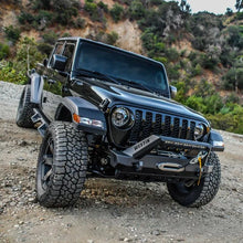 Load image into Gallery viewer, Westin 18-19 Jeep Wrangler JL Stubby Front Bumper - Textured Black - Additional View 5