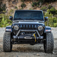 Load image into Gallery viewer, Westin 18-19 Jeep Wrangler JL Stubby Front Bumper - Textured Black - Additional View 6