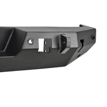 Load image into Gallery viewer, Westin 18-19 Jeep Wrangler JL WJ2 Rear Bumper w/  Sensors (Excl. Wrangler JK) - Textured Black - Back View