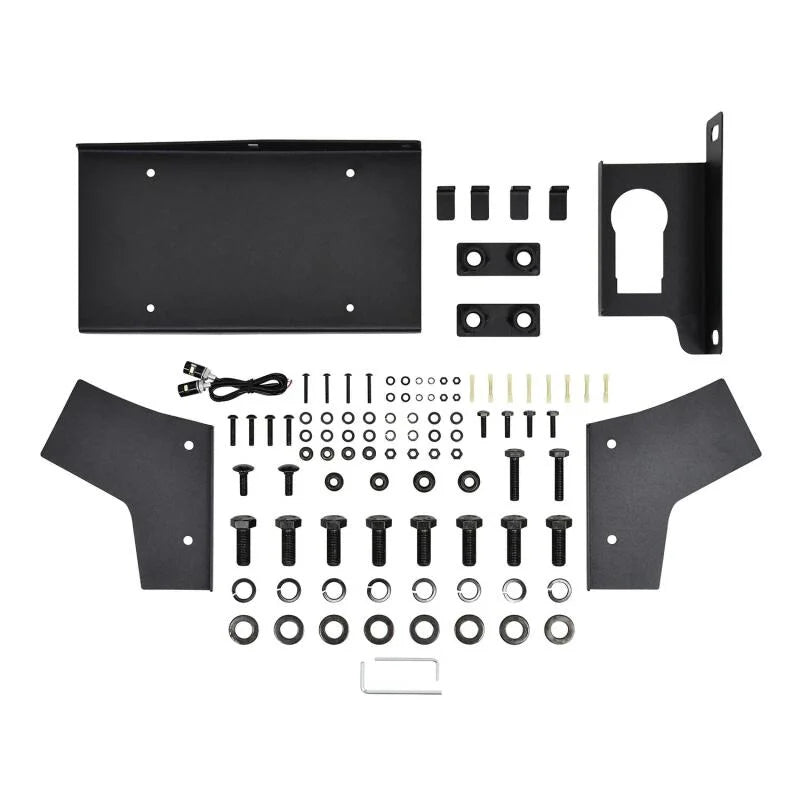 Westin 18-19 Jeep Wrangler JL WJ2 Rear Bumper w/  Sensors (Excl. Wrangler JK) - Textured Black - Additional View 7