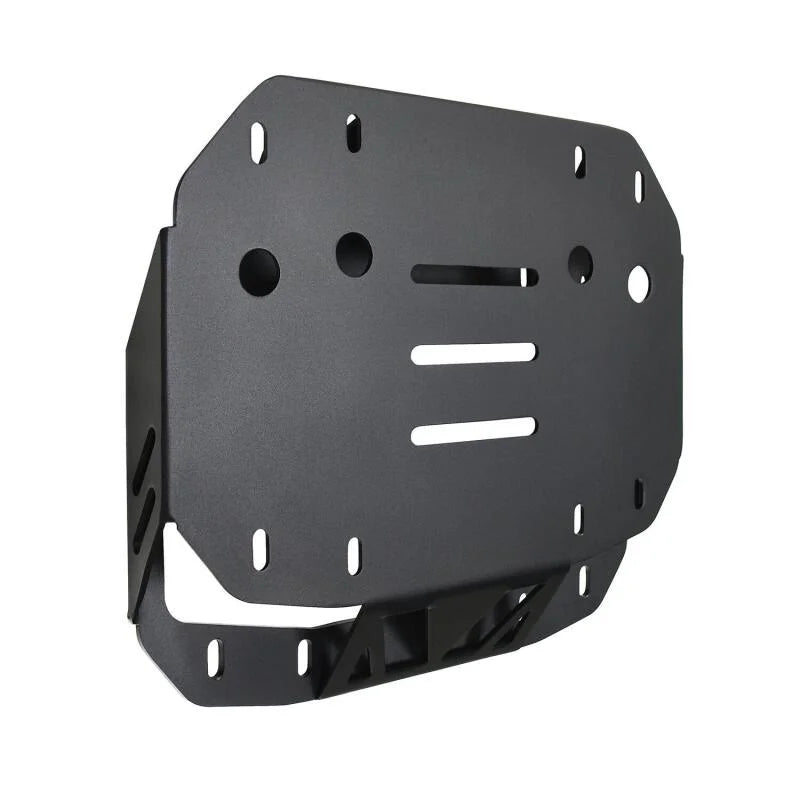 Westin 18-19 Jeep Wrangler JL WJ2 Spare Tire Relocator - Textured Black - Main Product View