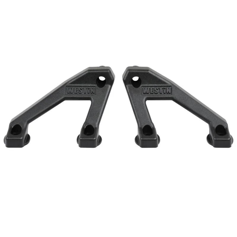 Westin 18-20 Jeep Wrangler / 2020 Gladiator LED Cowl Mount - Textured Black - Main Product View