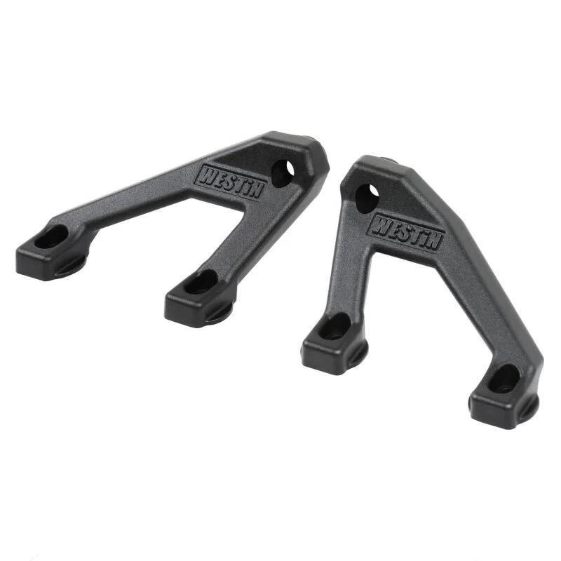 Westin 18-20 Jeep Wrangler / 2020 Gladiator LED Cowl Mount - Textured Black - Installation View