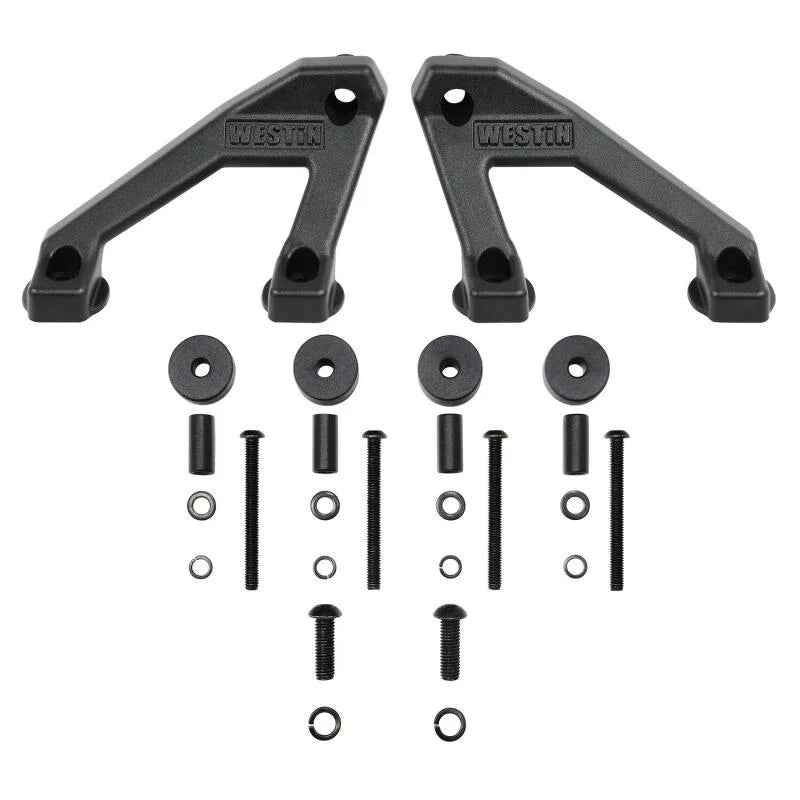 Westin 18-20 Jeep Wrangler / 2020 Gladiator LED Cowl Mount - Textured Black - Additional View 8