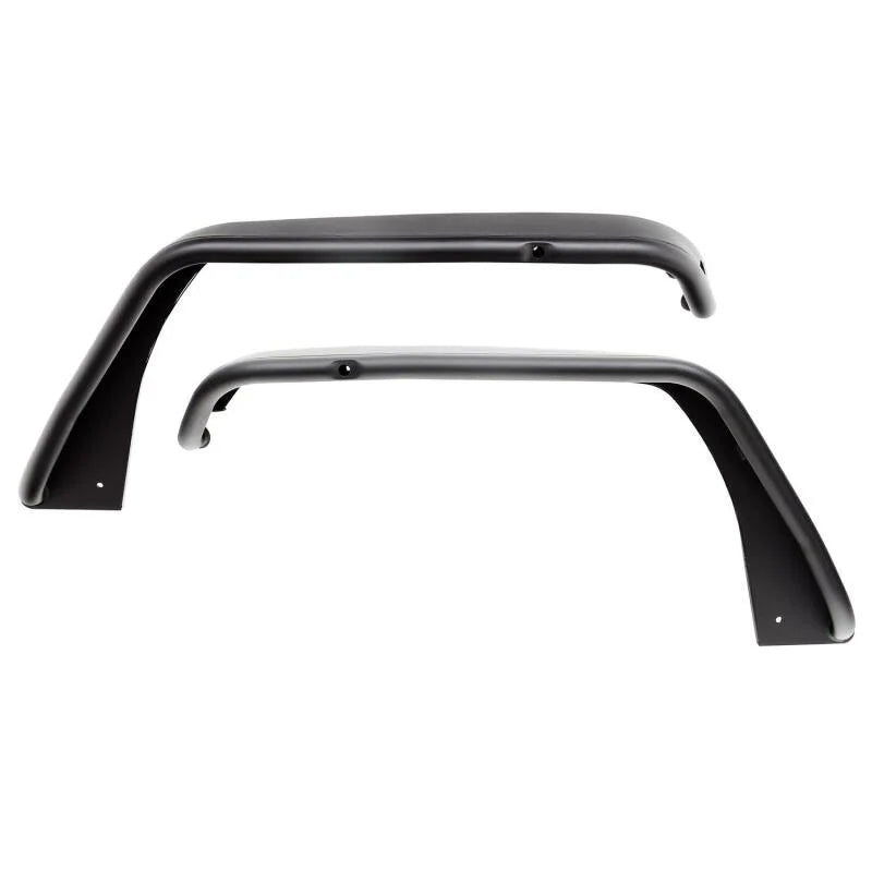 Westin 18-20 Jeep Wrangler JL / 20 Gladiator Tube Fenders - Front - Textured Black - Main Product View