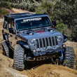 Load image into Gallery viewer, Westin 18-20 Jeep Wrangler JL 2dr LED Hood Scoops - Textured Black - Additional View 5