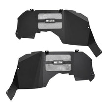 Load image into Gallery viewer, Westin 18-20 Jeep Wrangler JL Inner Fenders - Front - Textured Black - Side View