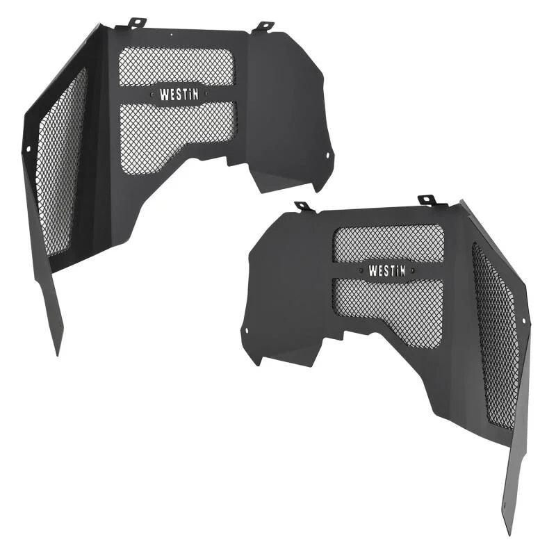 Westin 18-20 Jeep Wrangler JL Inner Fenders - Front - Textured Black - Additional View 6