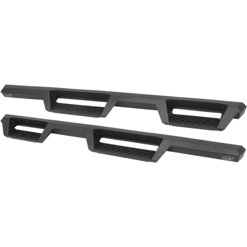 Westin 18-20 Jeep Wrangler JL Unlimited 4DR HDX Drop Nerf Step Bars - Textured Black - Additional View 11