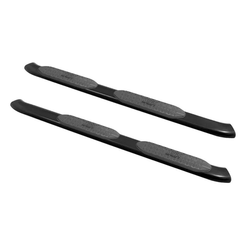 Westin 18-20 Jeep Wrangler JL Unlimited 4DR PRO TRAXX 5 Oval Nerf Step Bars - Textured Black - Additional View 6