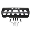 Load image into Gallery viewer, Westin 18-22 Jeep Wrangler JL (Excl. 4xe) Muffler Skid Plate - Tex. Blk - Installation View