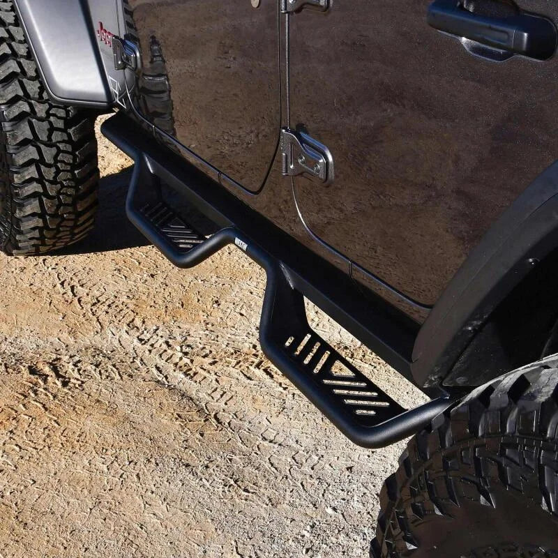 Westin 18-22 Jeep Wrangler JL Unlimited Outlaw Nerf Step Bars - Additional View 6
