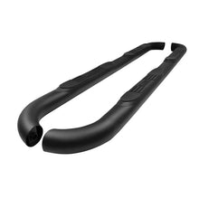 Load image into Gallery viewer, Westin 18-22 Jeep Wrangler JLU 4dr. E-Series 3 Nerf Step Bars - Tex. Blk - Main Product View