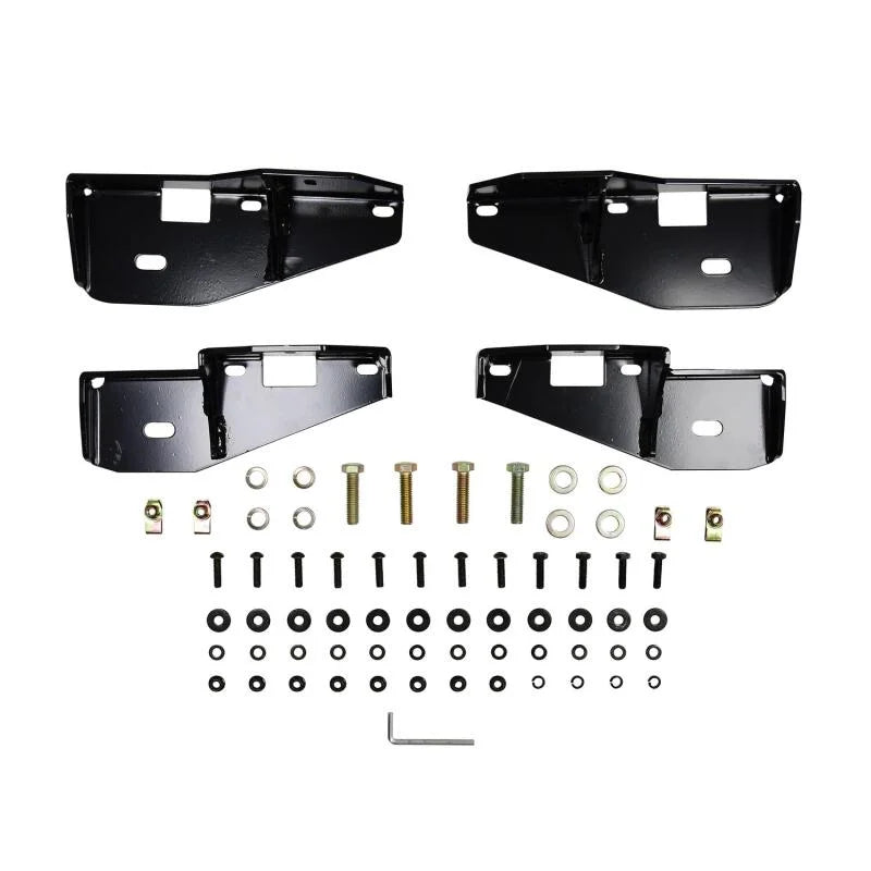 Westin 18-22 Jeep Wrangler JLU 4dr Platinum 4 Oval Nerf Step Bars - Tex. Blk - Additional View 6